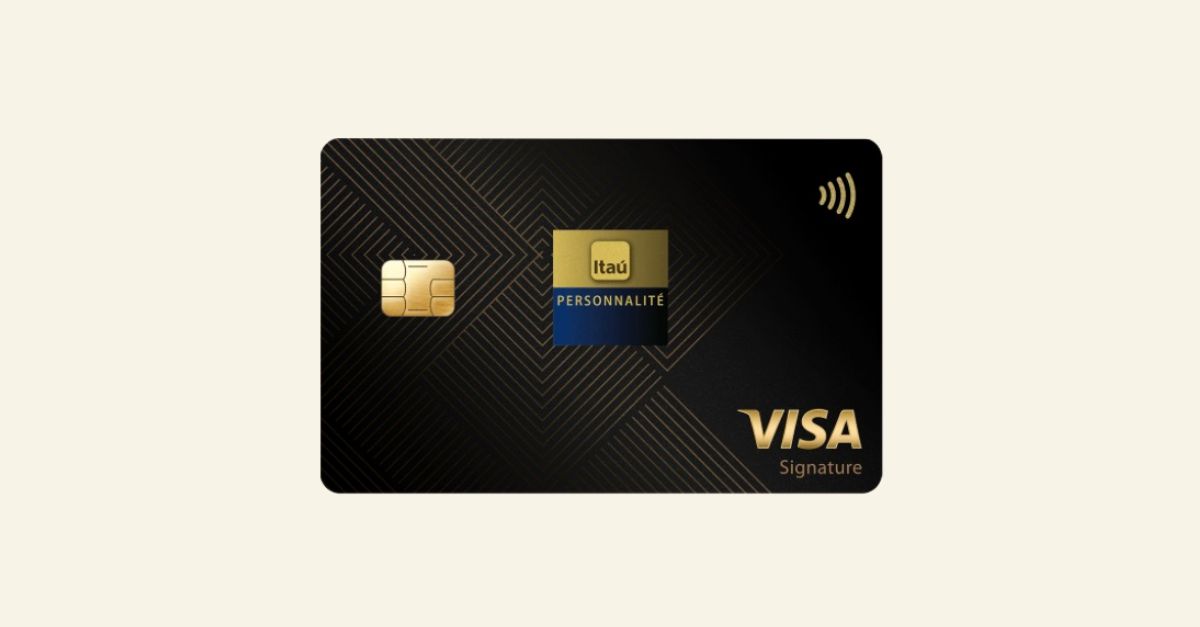 Cartão de crédito Visa Infinite Personnalité Itaú