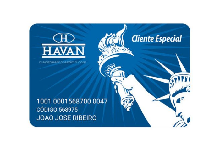 Cartão de crédito Havan
