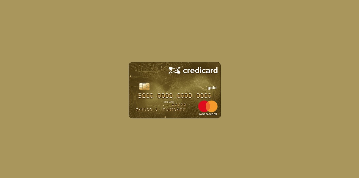 Cartão de crédito Credicard Exclusive Gold