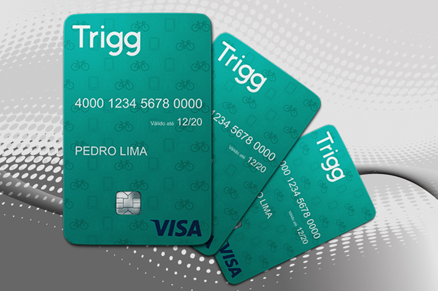 cartão de crédito Trigg Verde