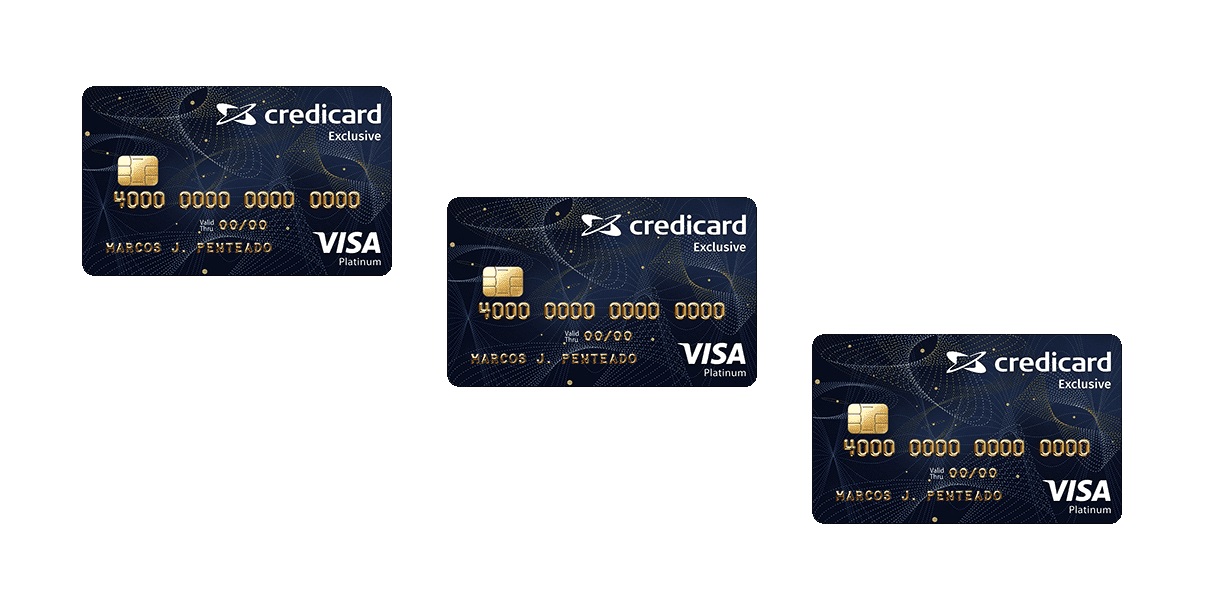 Cartão de crédito Credicard Exclusive Platinum