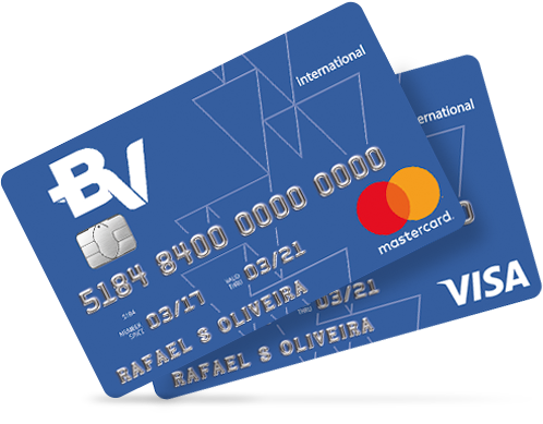 Cartão de crédito BV Visa Internacional