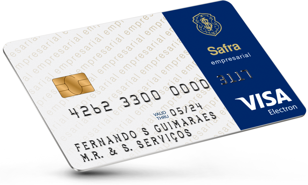 Cartão de crédito Safra Visa Empresarial