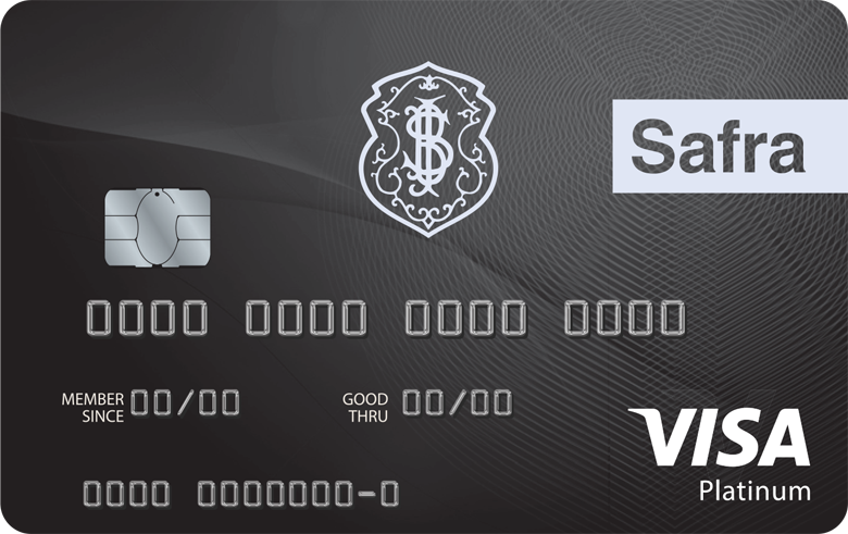 Cartão de crédito Safra Visa Platinum