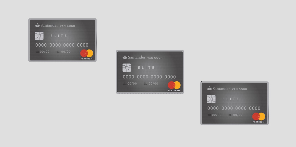 Cartão de crédito Santander Elite Platinum Mastercard