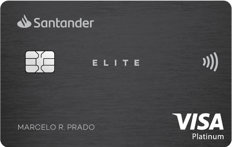 Cartão de crédito Santander Elite Platinum Visa