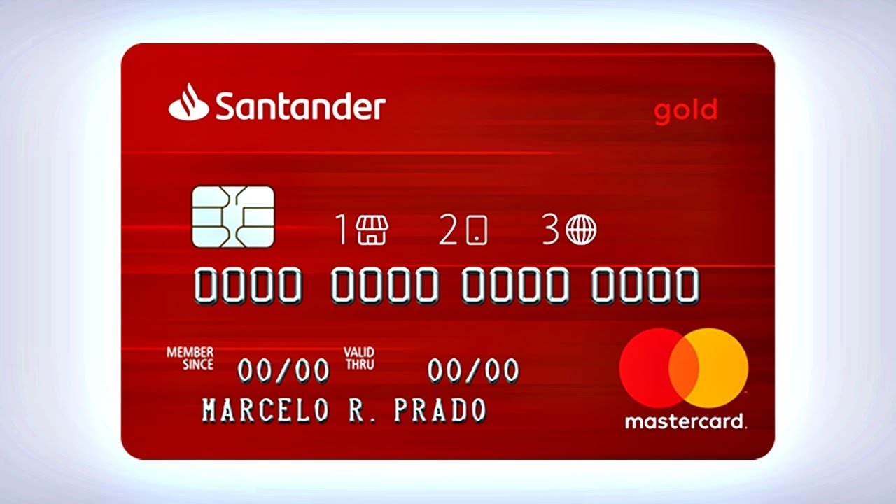 Cartão de crédito Santander Gold